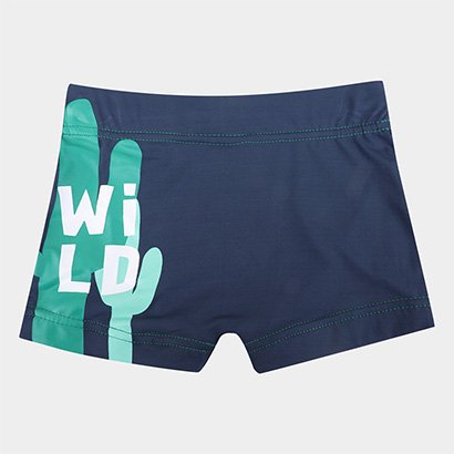 Sunga Boxer Infantil Tip Top Proteção UV 50+ Menino - Masculino