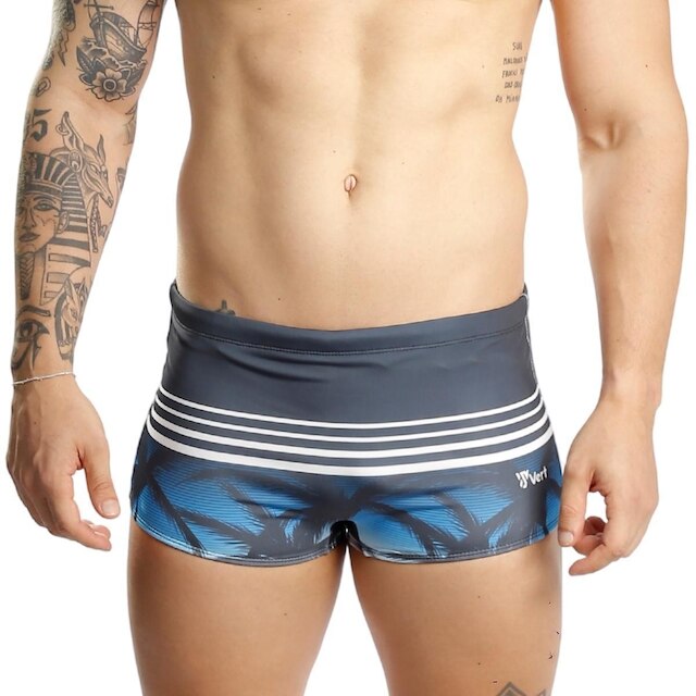 Sunga Boxer Larga Estampada Adulto Piscina e Praia