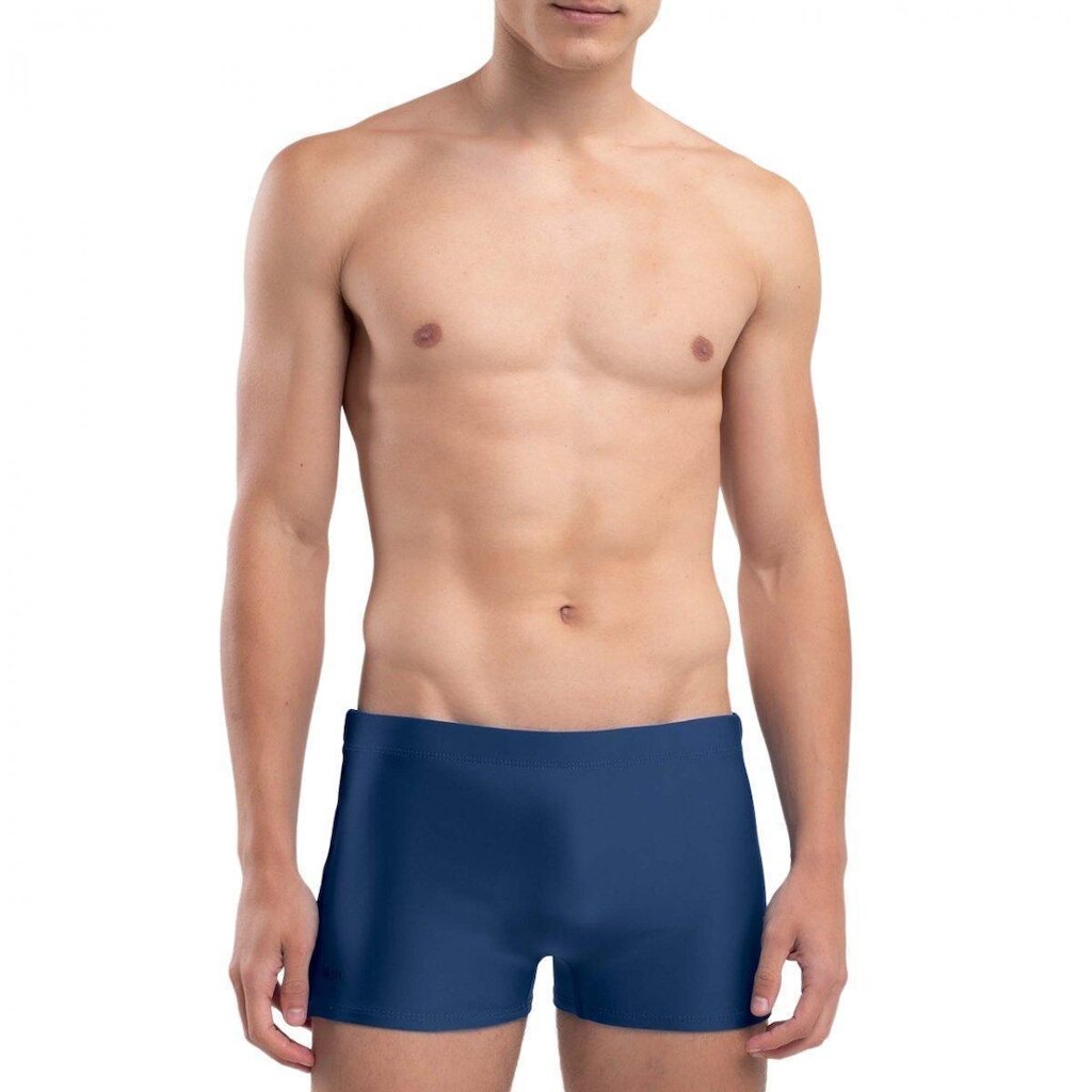 Sunga Boxer Lisa Masculina Moda Praia - Mash