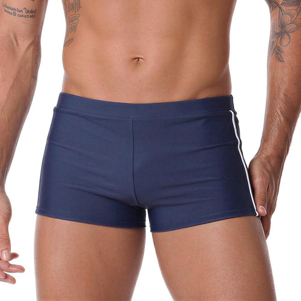 Sunga Boxer Masculina Lisa Com Detalhe Lateral Summer Soul