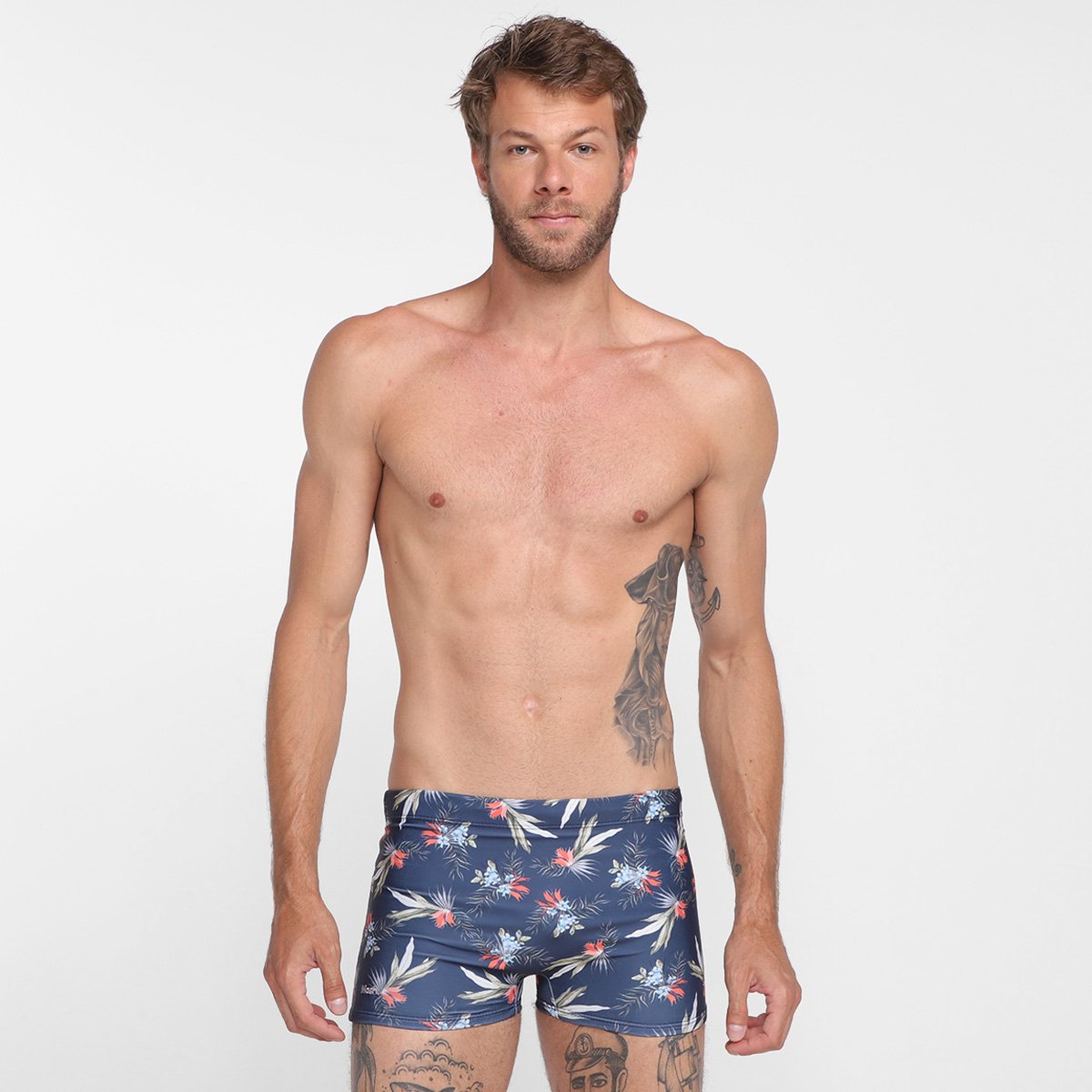 Sunga Boxer Mash Floral - Marinho é ruim? Sunga Boxer Mash Floral - Marinho é boa?