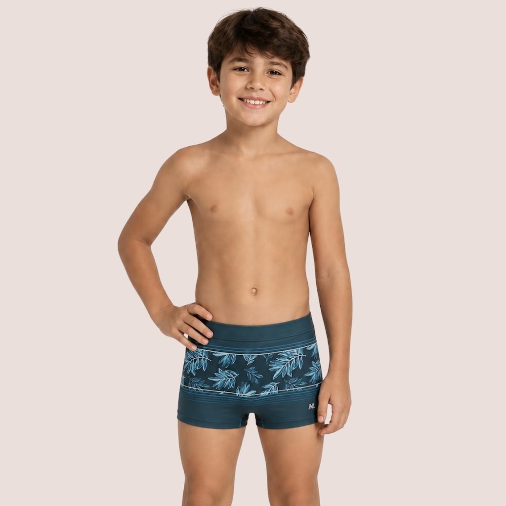 Sunga Boxer Mash Infantil Estampada