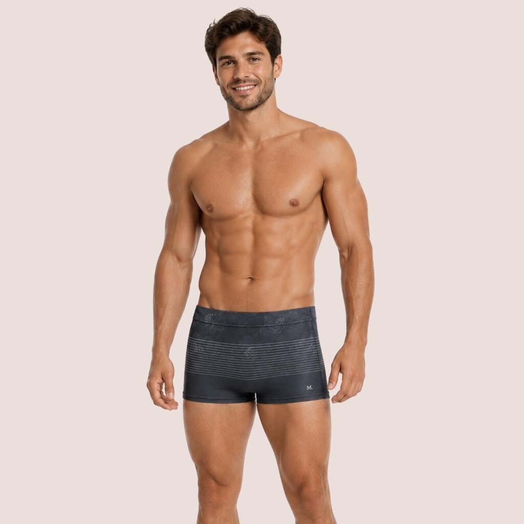 Sunga Boxer Mash Masculina Adulto Estampada