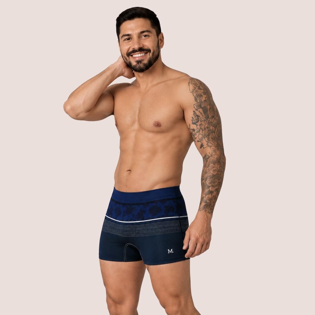 Sunga Boxer Mash Masculina Adulto Estampada