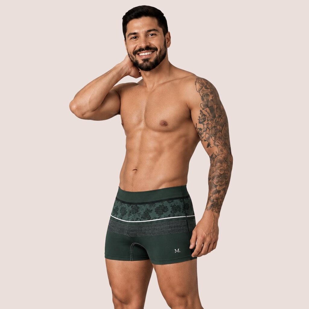 Sunga Boxer Mash Masculina Adulto Estampada
