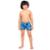 Sunga Boxer Proteção UV 50+ Game Tam 6  a 8 - Tubekids - Azul