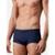 Sunga Calvin Klein Swimwear Vertical Dark Logo Pequena Azul Marinho - Marinho