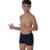 Sunga Infantil Boxer Moda Praia Preto Proteção UV - Preto