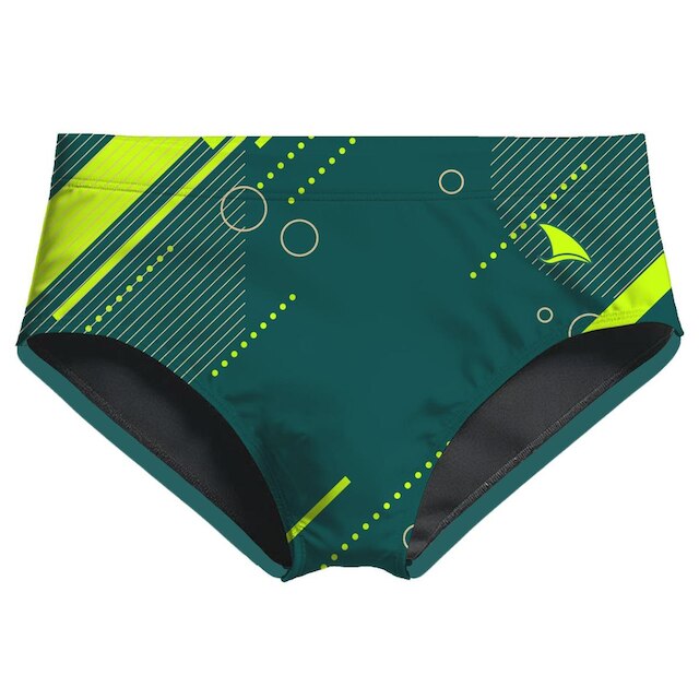 SUNGA INFANTIL FLUOR GEO PROTEÇÃO UV 50+ KAUNA