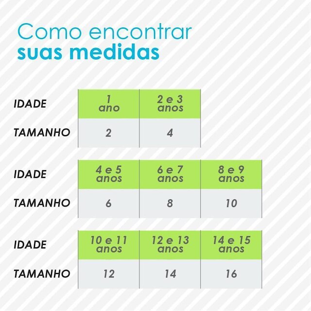 SUNGA INFANTIL FLUOR GEO PROTEÇÃO UV 50+ KAUNA