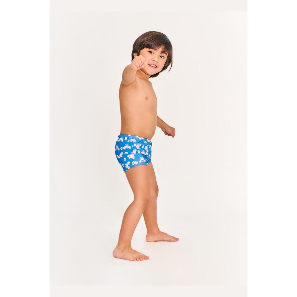 Sunga Infantil Menino Estampa Caranguejos Azul
