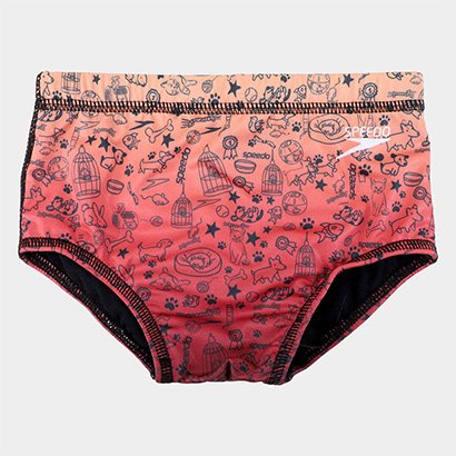 Sunga Infantil Speedo Tradicional Degradê Pets Menino - Masculino