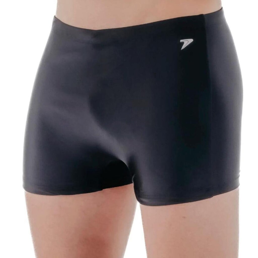 Sunga Masculina Poker Box Lisa Preta