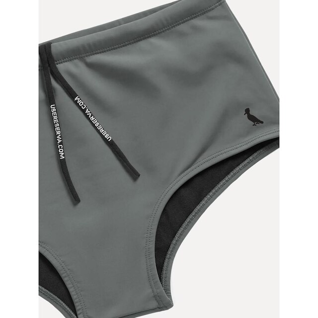 Sunga Reserva Masculina Lisa Cinza Médio