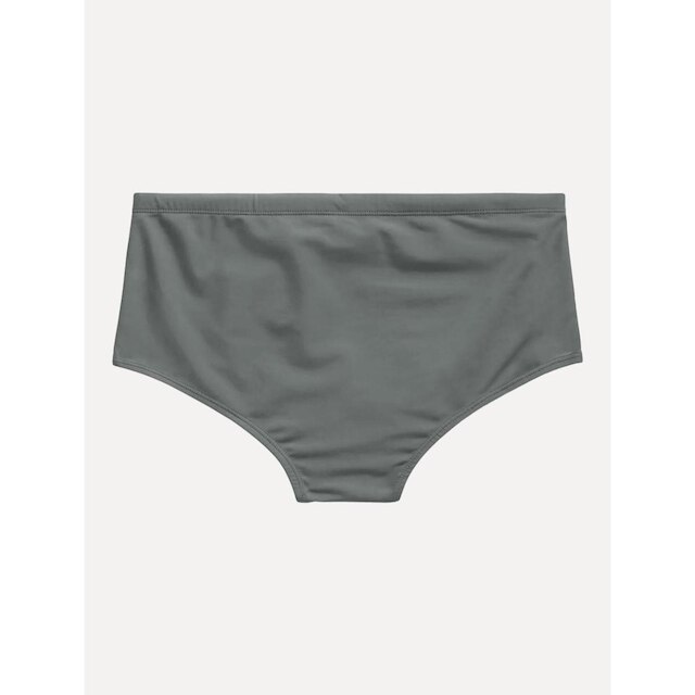 Sunga Reserva Masculina Lisa Cinza Médio