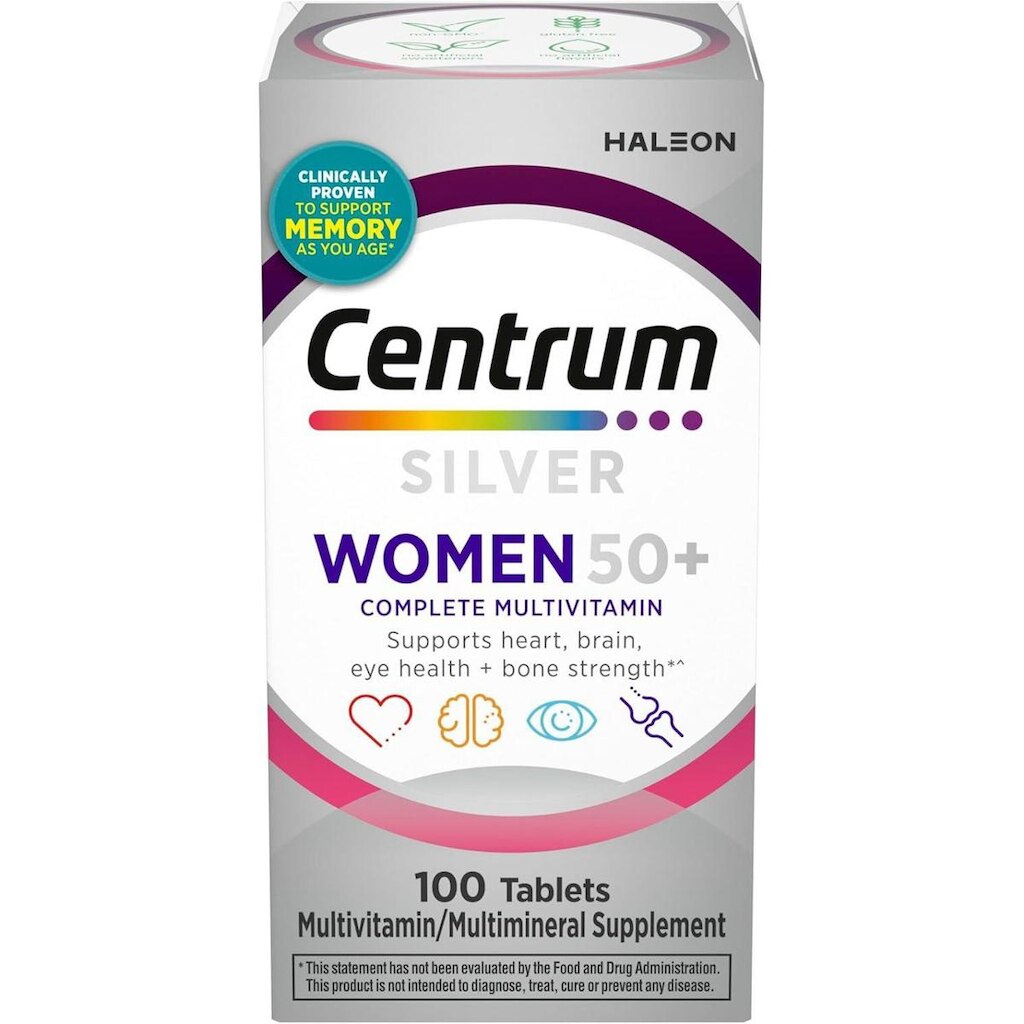 Suplemento Multivitamínico Centrum para mulheres 120 comprimidos
