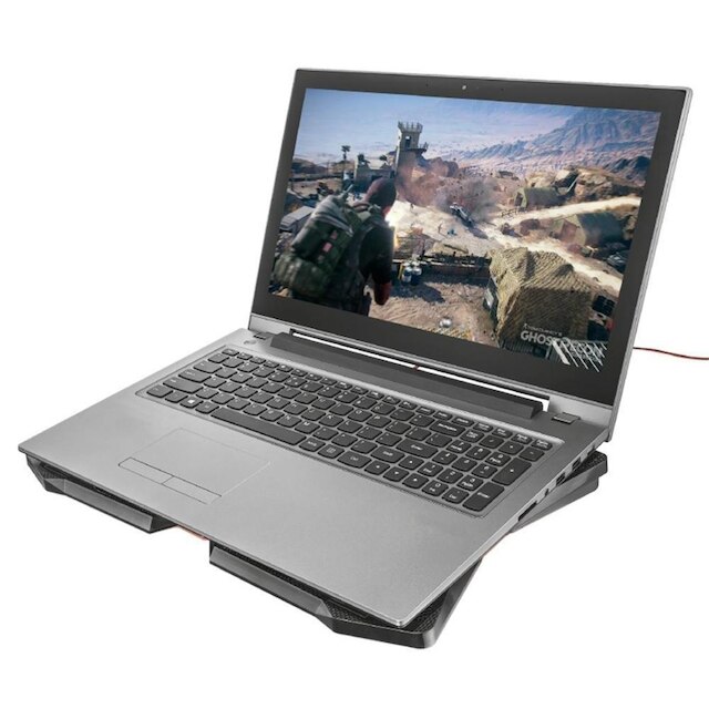 Suporte para Notebook GXTrust 278 Yozu, Até 17.3", com 4 Coolers e 4 Velocidades, LED, - 20817