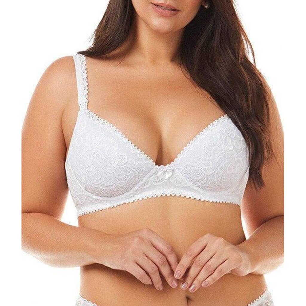 Sutiã Amamentação com Bojo Rendado Mondress 20125E Plus Size