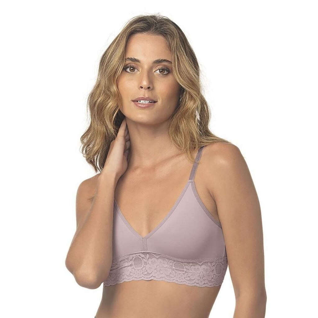 Sutiã Anatômico Com Renda Microfibra DeMillus 61332