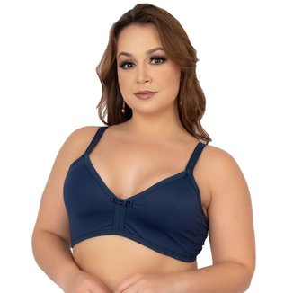 Sutiã Básico Plus Size Bella Fiore Alça Reforçada Feminino