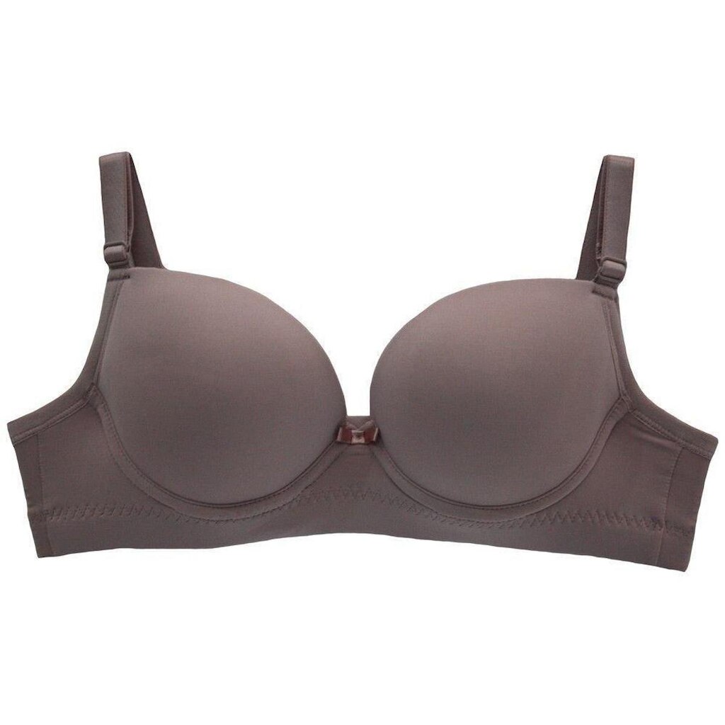 Sutiã bojo casca copa C básico liso microfibra Vi Lingerie