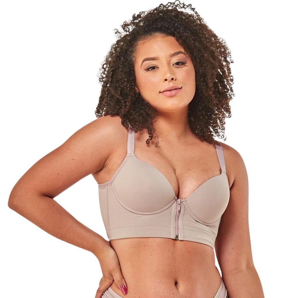 SUTIÃ BOJO COM ZÍPER PLUS SIZE VI LINGERIE