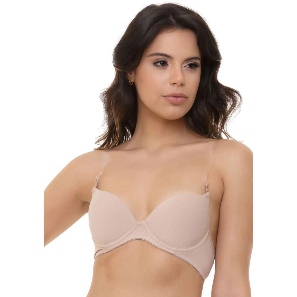Sutiã Bojo Push-Up Alças Trocáveis Silicone Bruvi