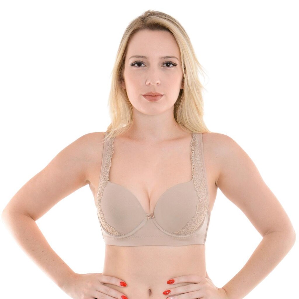 Sutiã Com Bojo Copa C Reforçado Vi Lingerie