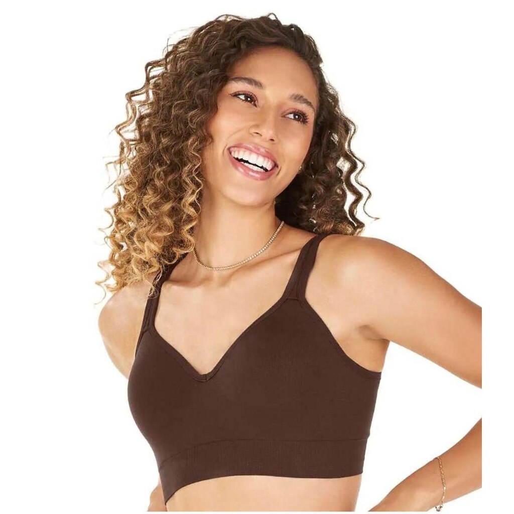 Sutiã Comfort Duplo Alças Largas Zee Rucci Marrom