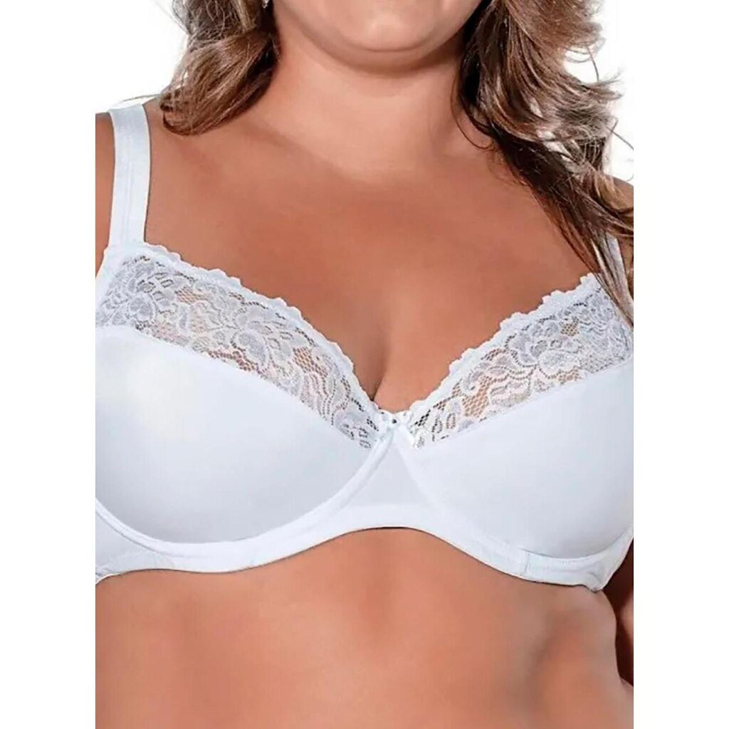 Sutiã Demillus 064086 Lousane Com Aro Sem Bojo Microfibra T. 42/52