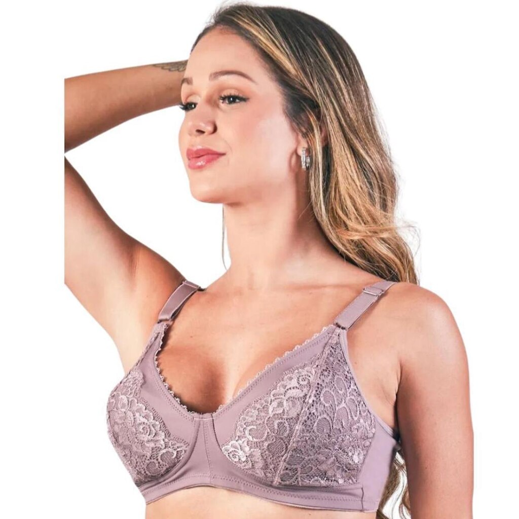 SUTIÃ DULOREN RENDA SEM BOJO FEMININO REF: DUL111724