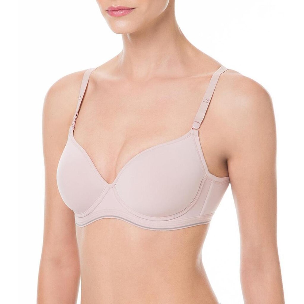 Sutiã Feminina Liz Lift Airy com Bojo Blush Bege - NCG 818