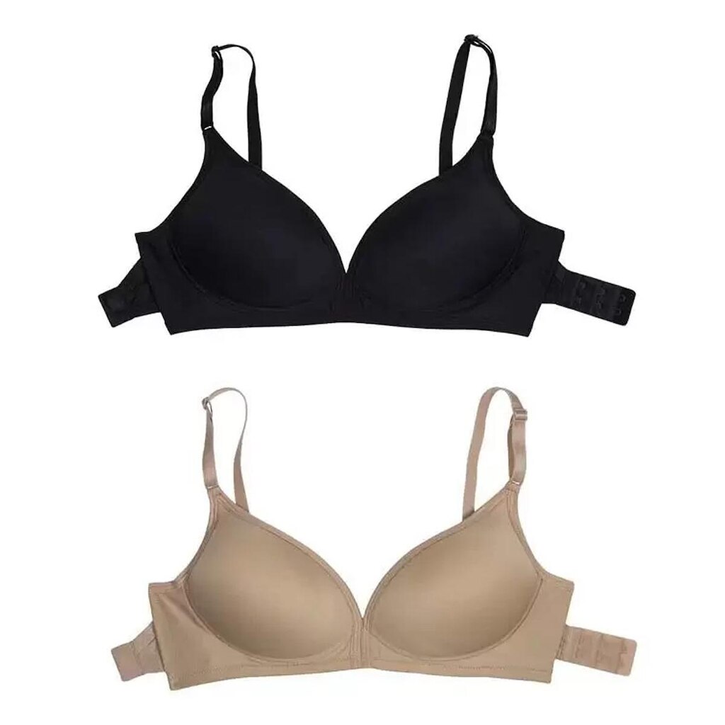 Sutiã Feminino DelRio Kit 2 Pçs Bojo Sem Aro - DR40809-D1