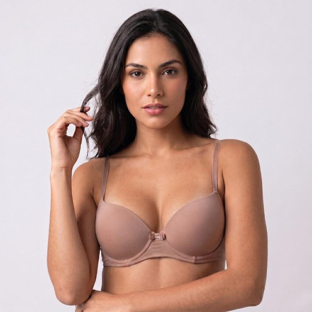 Sutiã Feminino Luvi com Aro e Bojo