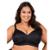 Sutiã Feminino Plus Size Confort Com Bojo Vi Lingerie - Preto