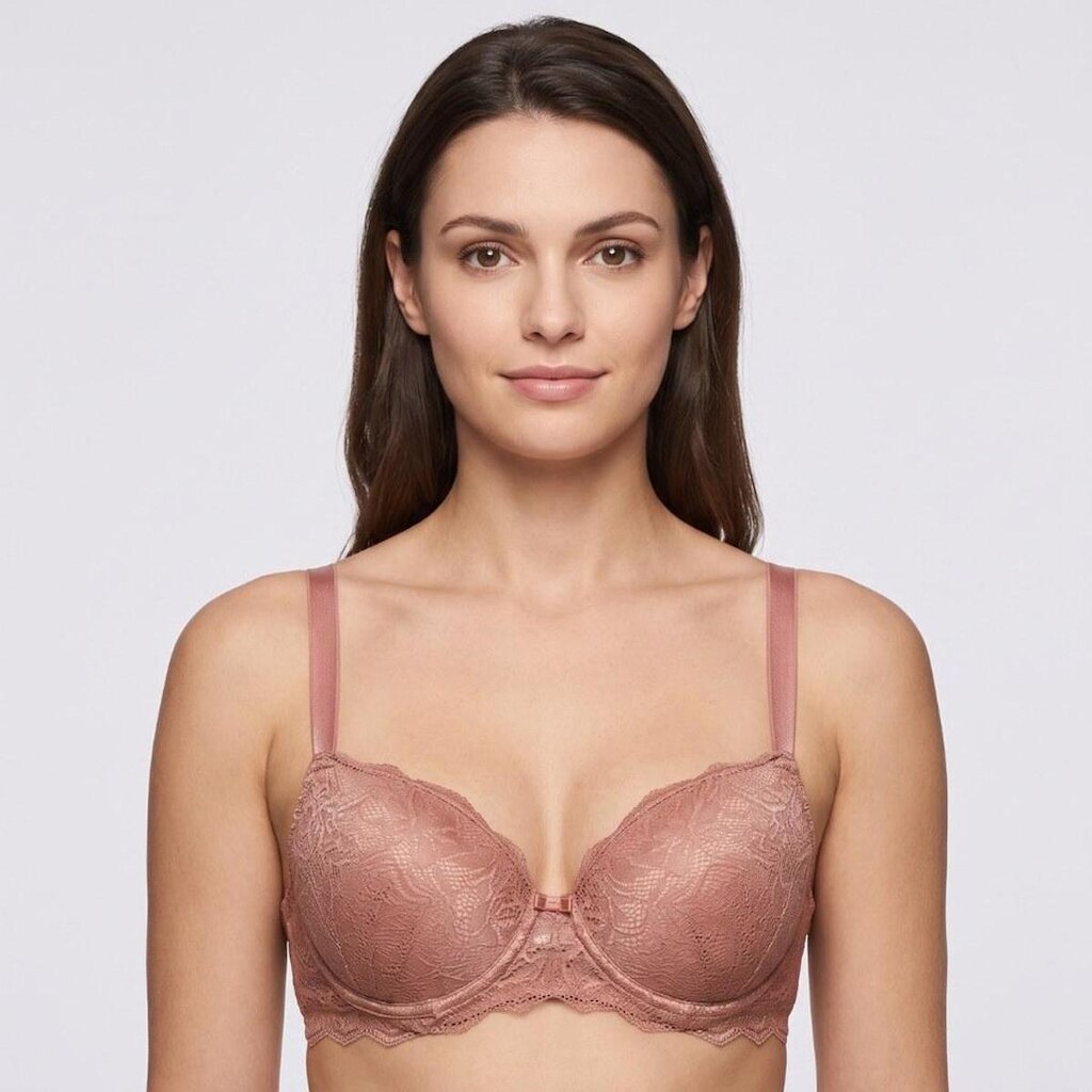Sutiã Luvi Com Bojo Rendado Estruturado