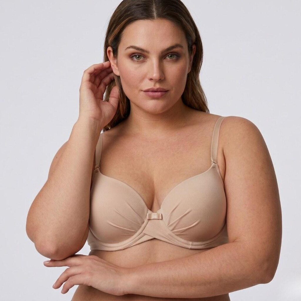 Sutiã Plus Size Luvi Com Bojo Liso