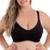 Sutiã plus size sem bojo e renda Nayane Rodrigues - Preto