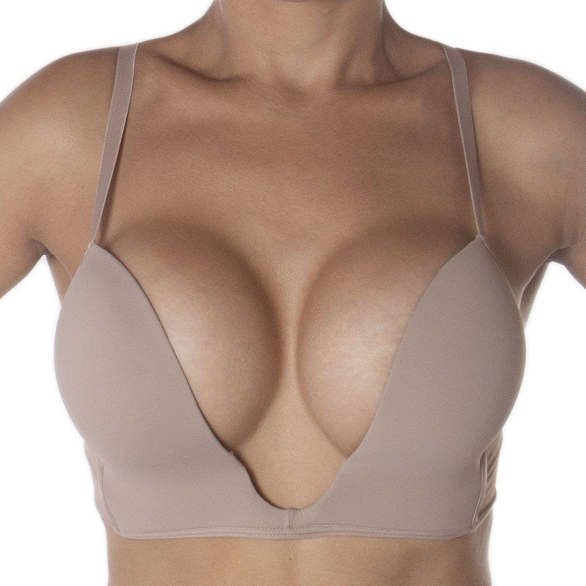 Sutiã push up efeito silicone decote profundo Nayane Rodrigues Menor preço em Sutiã push up efeito silicone decote profundo Nayane Rodrigues
