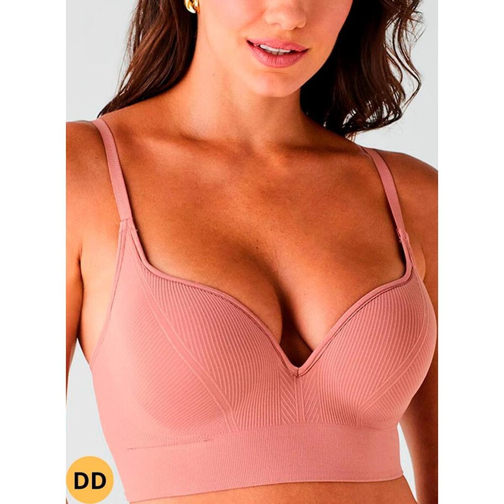 Sutiã Sutop Liz 51304 Sport Deluxe C/ Bojo e Aro Poliamida Taça DD T. 40DD