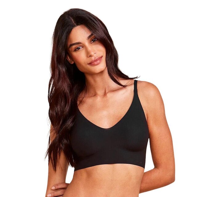 Sutiã Top Com Bojo Removível Naked - Preto - P