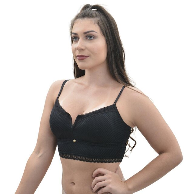 Sutiã Top Cropped Bojo Removível Nayane Rodrigues