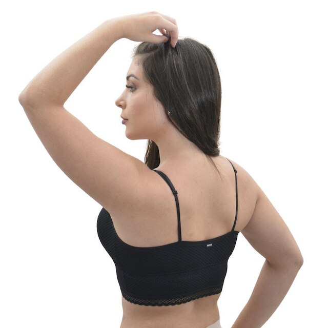 Sutiã Top Cropped Bojo Removível Nayane Rodrigues