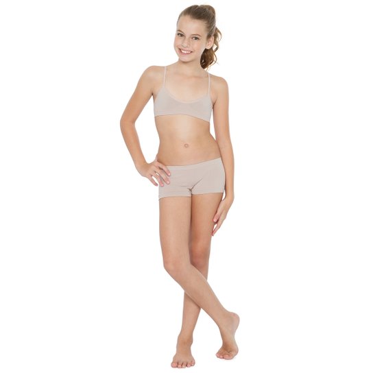 Sutiã Top Nadador - Nude