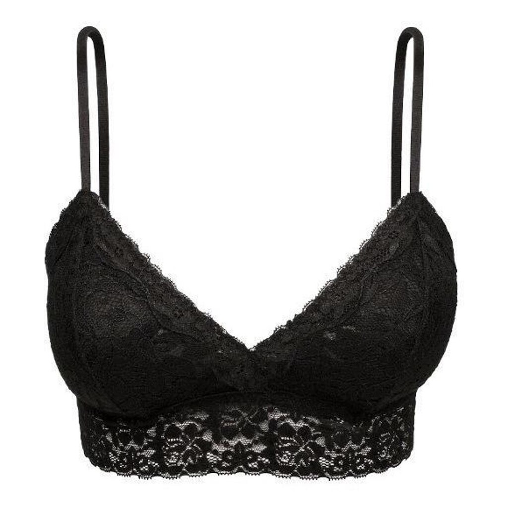 Sutiã Triângulo Rendado Com Bojo Removível Coleção Happy Hope Lingerie  Ref. L12273