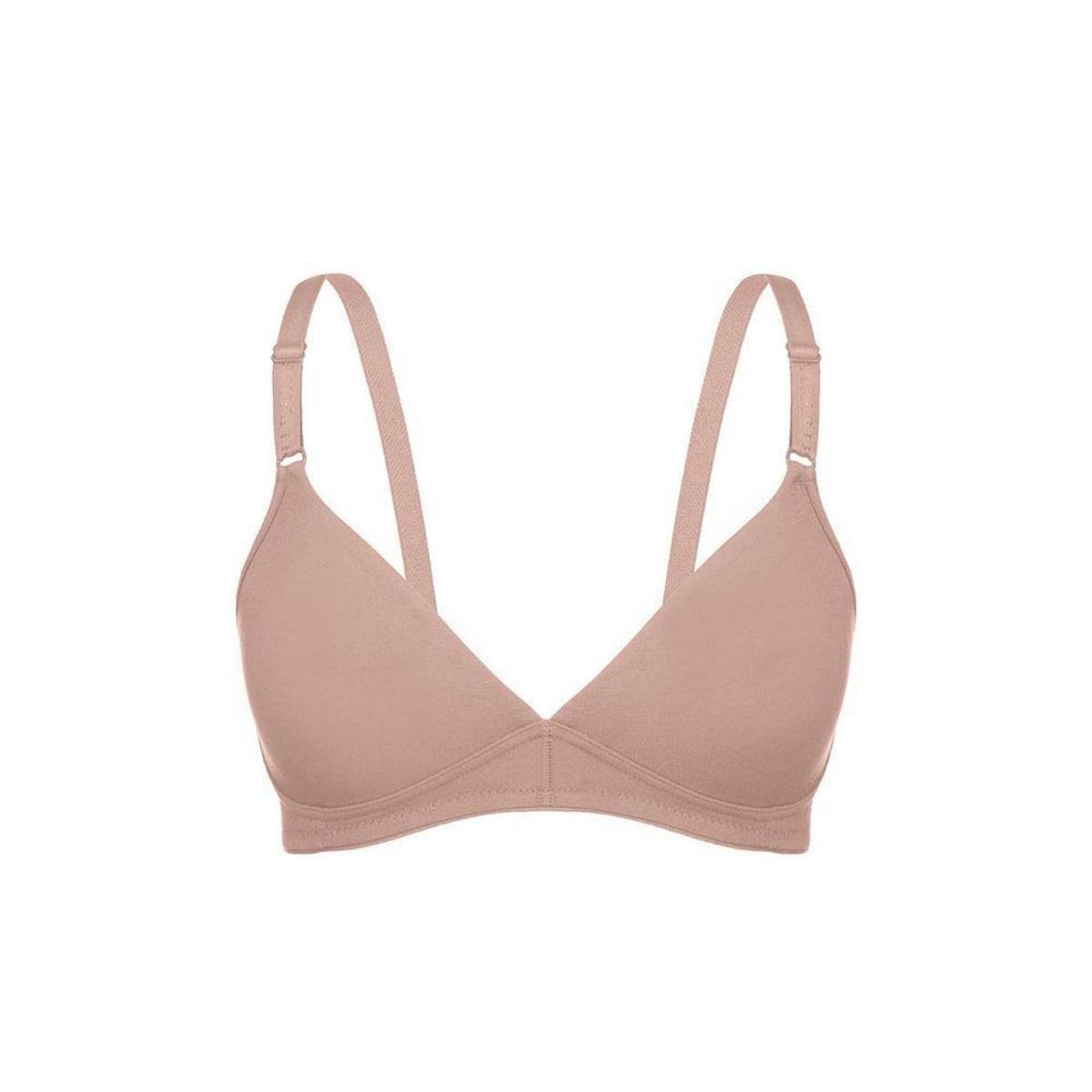 Sutiã Triângulo Sem Bojo em Tecido Modal Duloren Lingerie - Ref. 721056 Menor preço em Sutiã Triângulo Sem Bojo em Tecido Modal Duloren Lingerie - Ref. 721056