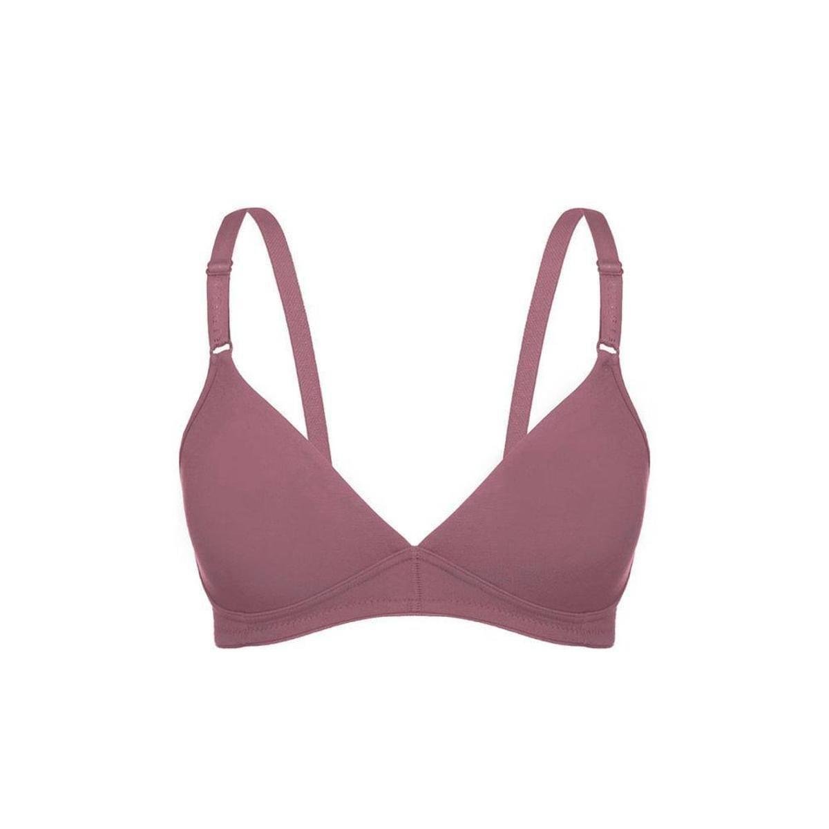 Sutiã Triângulo Sem Bojo em Tecido Modal Duloren Lingerie - Ref. 721056 - Roxo Menor preço em Sutiã Triângulo Sem Bojo em Tecido Modal Duloren Lingerie - Ref. 721056 - Roxo