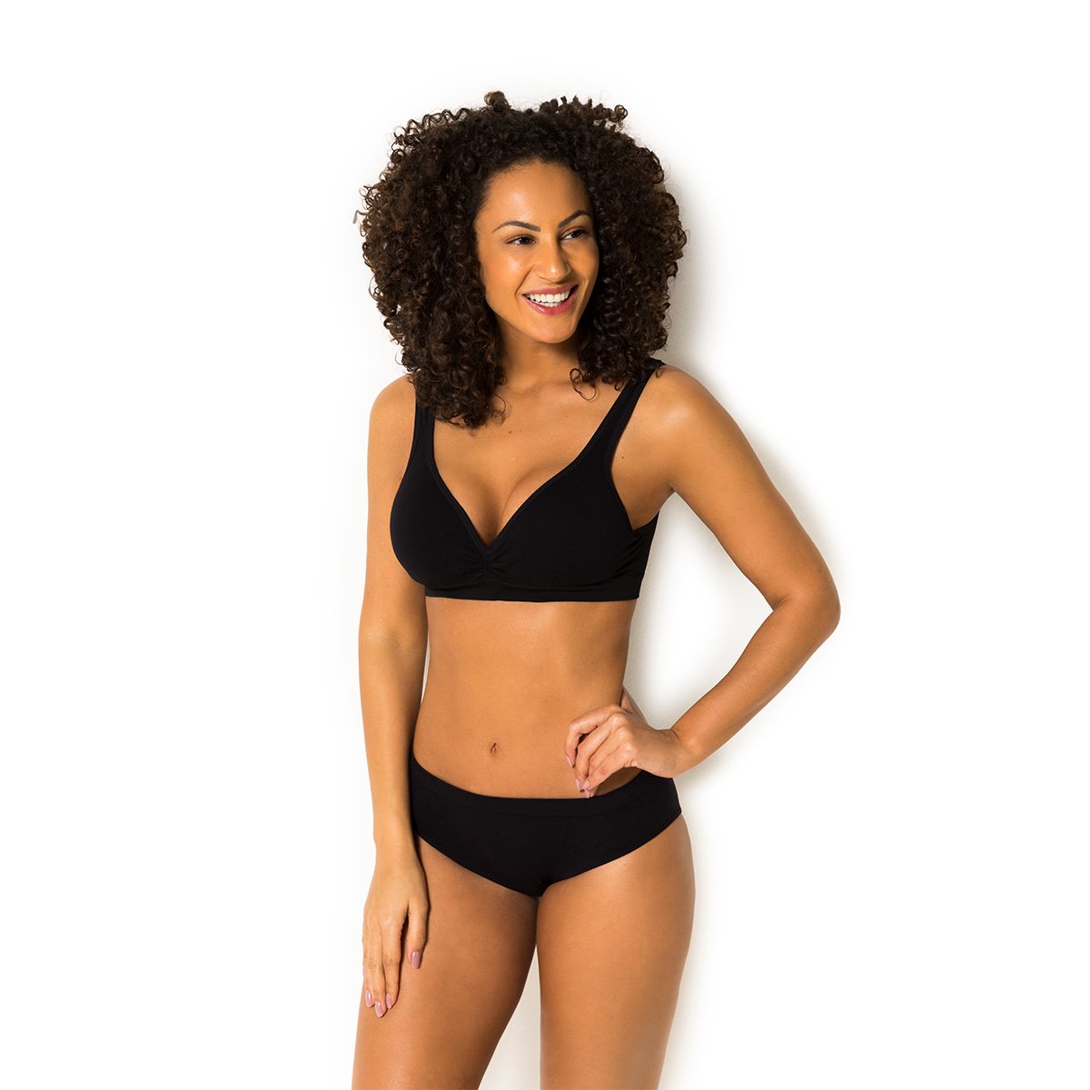 Sutiã Trifil Com Bojol Top Daily T-Shirt - Preto Menor preço em Sutiã Trifil Com Bojol Top Daily T-Shirt - Preto