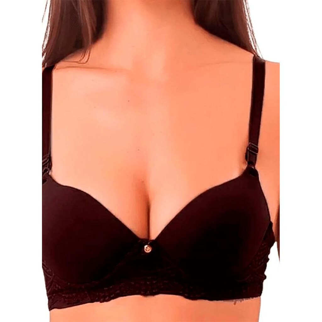 Sutiã Ultrafirmador Nayane ST 03 04 0006 Bella Renda T. M/42 EG/48