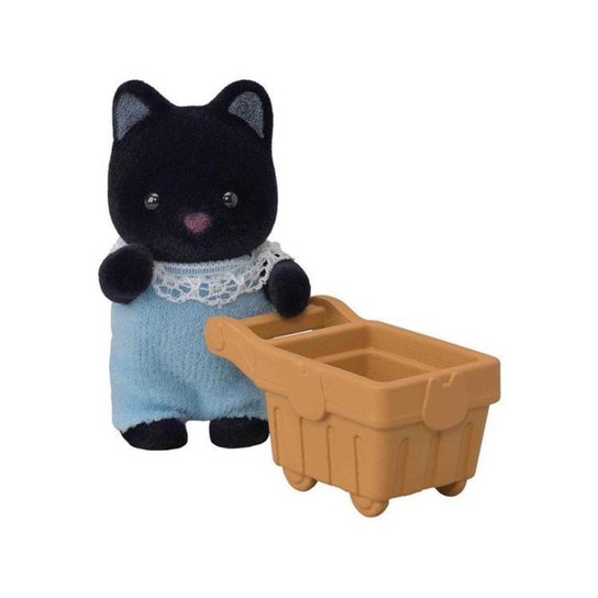 Sylvanian Families Bebe Surpresa Vai As Compras Com Acessorios Colorido Zattini